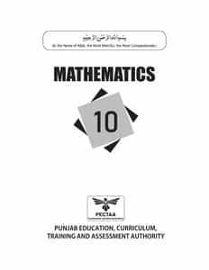 10 mathematics new book pdf punjab board